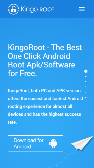 Root Android with KingoRoot apk, without connecting to PC