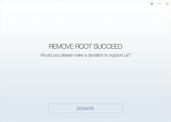 Remove Root from Android with KingoRoot, the best one-click Android root tool.