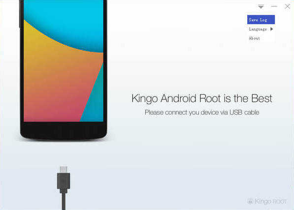 Save log of KingoRoot Android (PC Version)