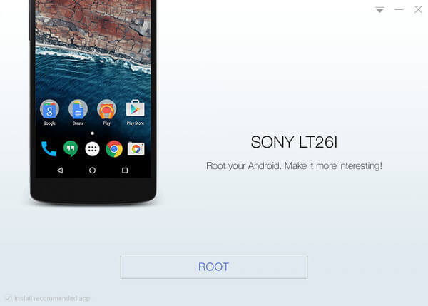 Root S Lt26i with KingoRoot, the best one-click Android root tool.
