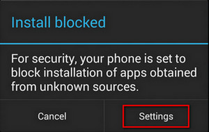 Install Blocked when installing KingoRoot.apk