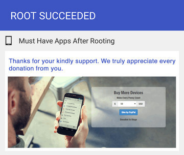 Free download KingoRoot.apk, the best one click Android Root tool for free Kingo Root Apk Root Succeed