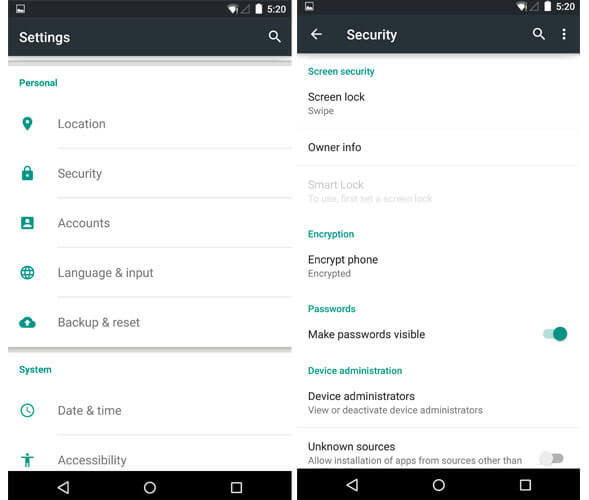 kingroot-how-to-encrypt-rooted-android-step2