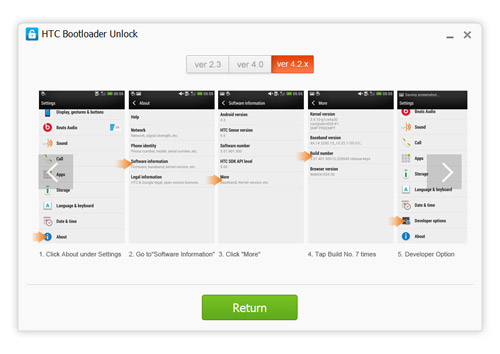 Htc Bootloader Unlock Offers You One Click Unlock Bootloader On Your Htc Devices It S Freeware Kingoapp Com